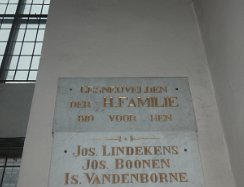 Herdenkingsbord Sint Jacobuskerk